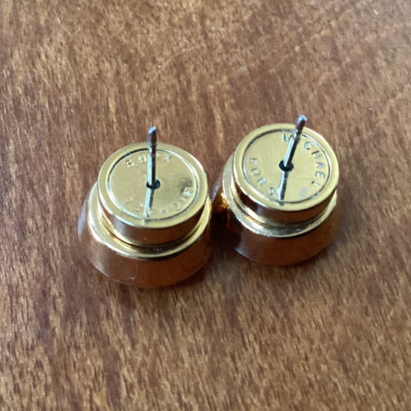 Michael Kors Gold-tone Stud Earrings - Picture 6 of 8